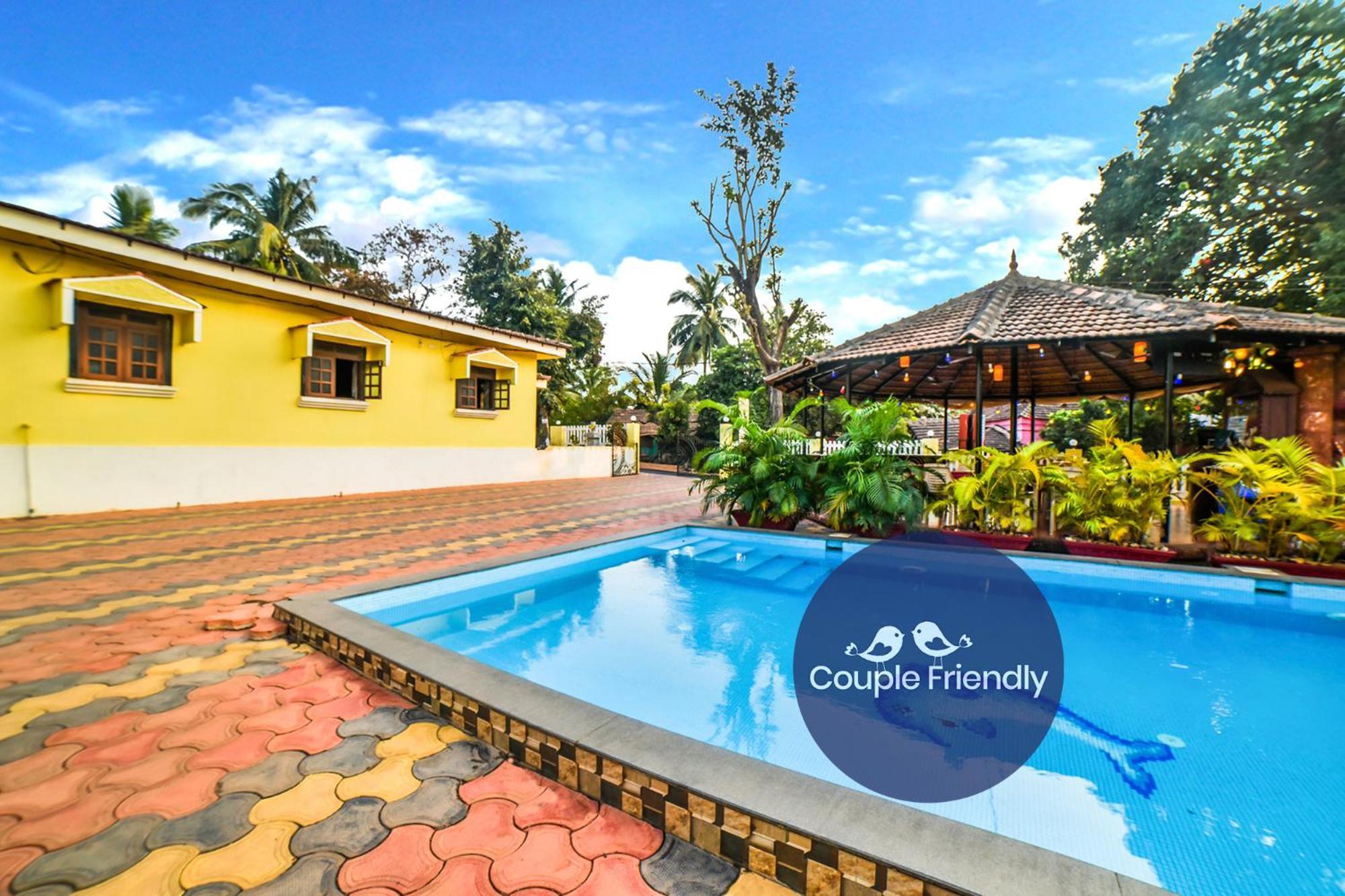 Fabhotel Yoyo Cottage With Pool - Nr Chapora Fort Vagator Kültér fotó